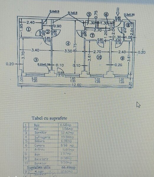 Calea Mosilor, aproape de eminescu, stradal, la 6min de metrou